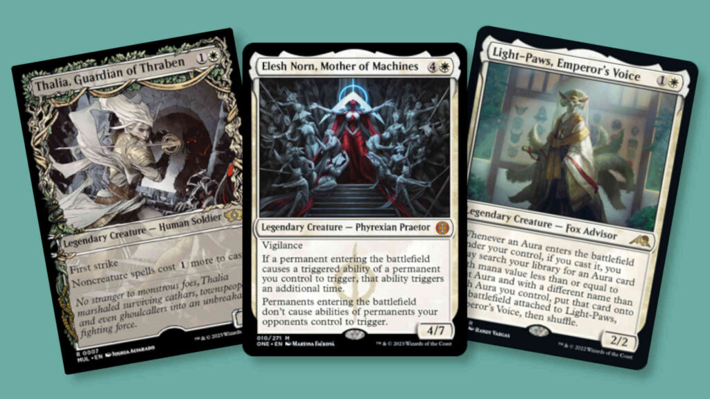 Mono White Commanders