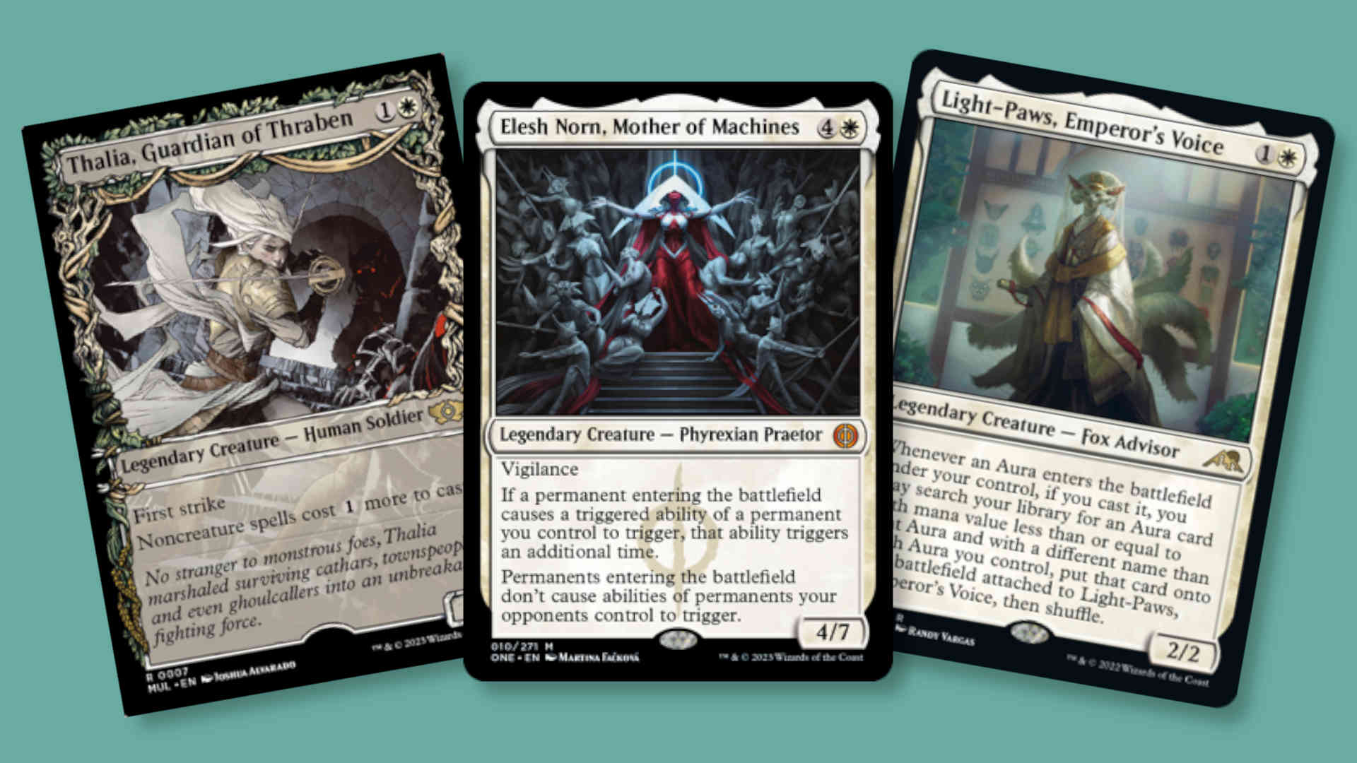 Mono White Commanders