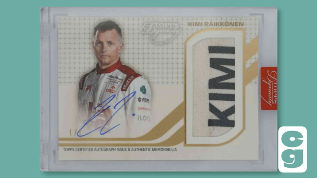 Topps Kimi Raikkonen F1 Card