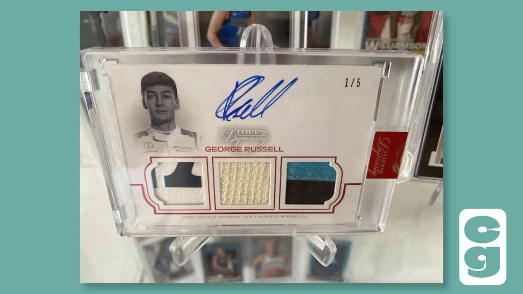 Topps George Russell F1 Relic Card