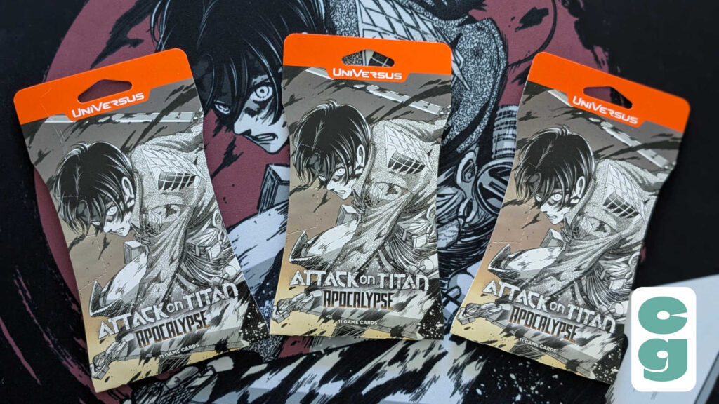 Attack on Titan Boosters and Playmat