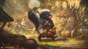 Oblivious Skunk from Bloomburrow