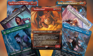 The Magic: The Gathering Universes Beyond cards promoting Dungeons & Dragons: Honor Among Thieves are getting a promotional Universes Within variant.