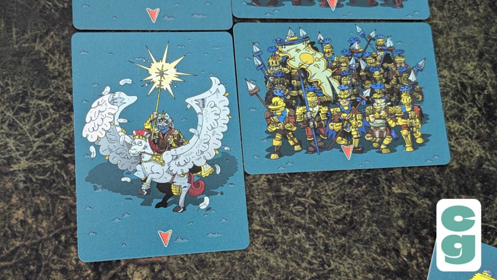Unit and Leader cards in Warfront