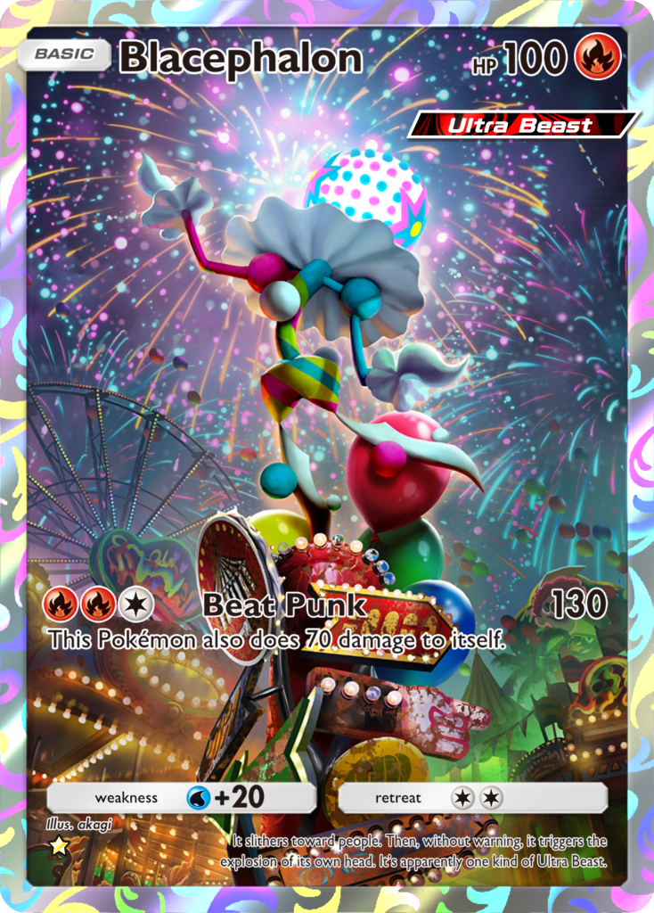 A 1-star variant of Blacephalon, a new card from Extradimensional Crisis, the next Pokémon TCG Pocket pack. Image credit: The Pokémon Company