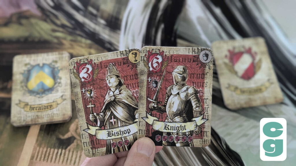 The special cards in Heraldry