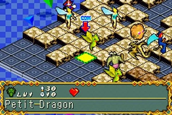 A screencap of a mid-combat shot in Dungeon Dice Monsters. Image credit: Konami